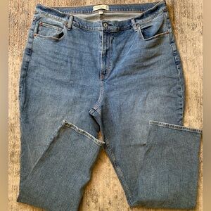 Abercrombie & Fitch Slim Straight High Rise Jeans Sz 35